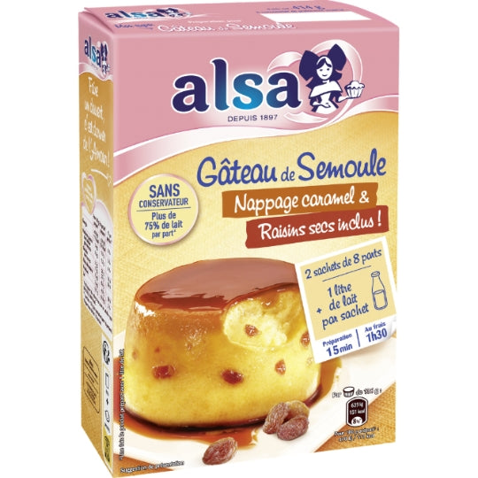 Alsa Reiskuchen-Mischung mit Karamell