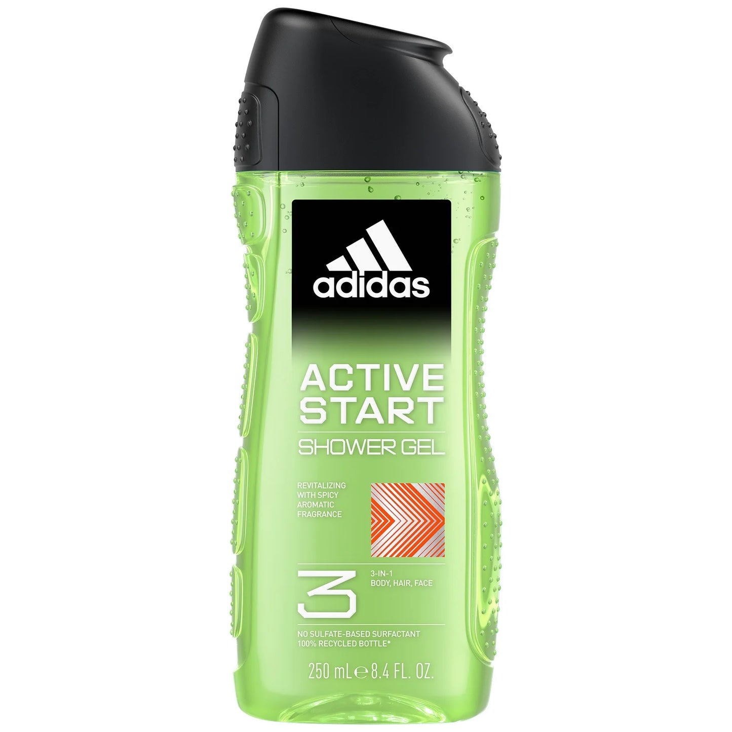 Active Start 3 in 1 Shower Gel for Men Adidas
