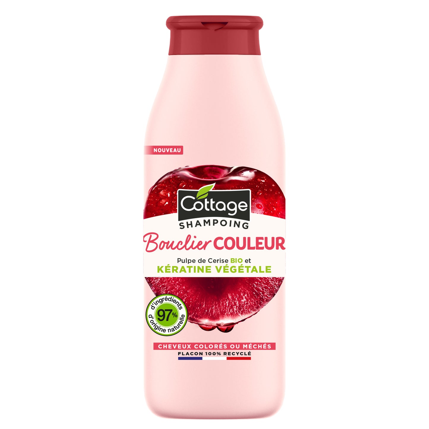Organic Cherry Pulp and Plant Keratin Shampoo Cottage