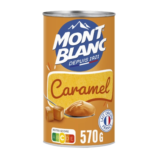 Karamell-Dessertcreme Mont-Blanc