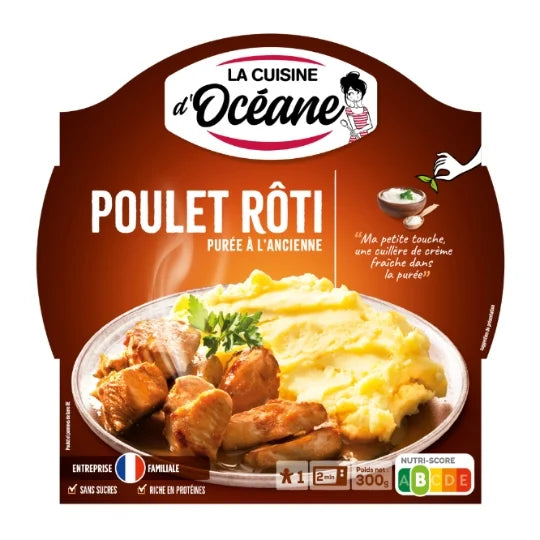 Roast Chicken & Mashed Potatoes La Cuisine D'Océane