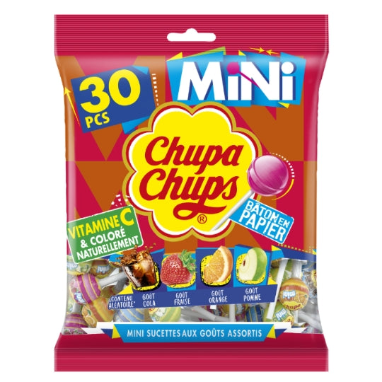 Verschiedene Lutscher Bonbons Chupa Chups Mini