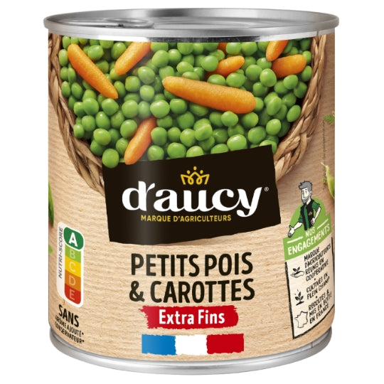 Extra Fine Peas & Carots D'Aucy XL