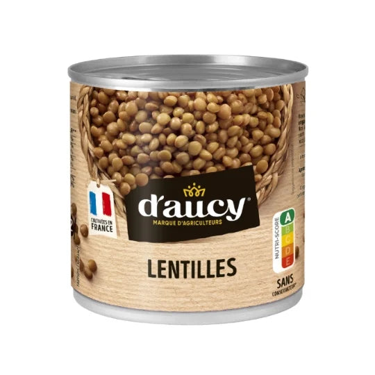 Gekochte Linsen D'Aucy