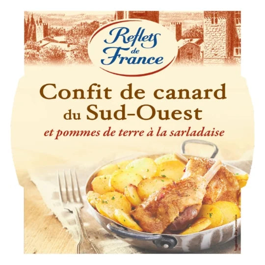 Enten-Confit mit Kartoffeln Reflets De France