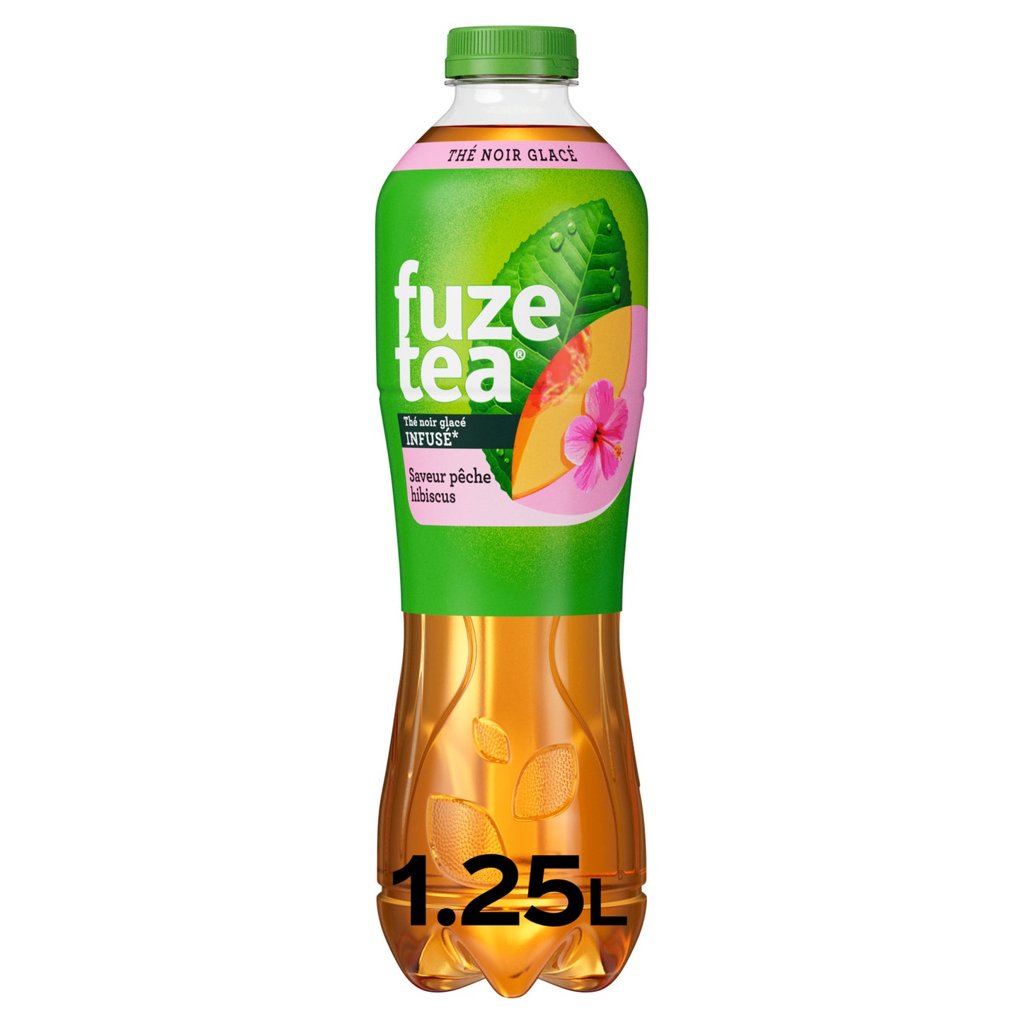 Peach Hibiscus Iced Tea Drink Fuze Tea