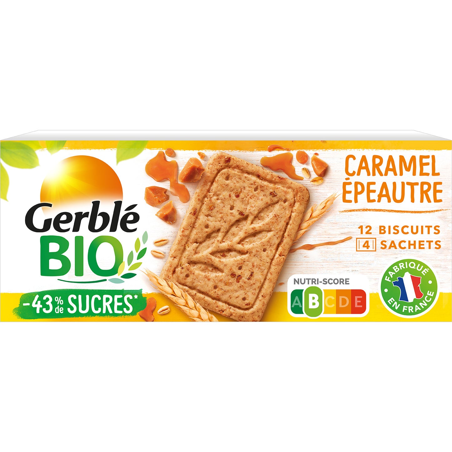 Bio-Karamell-Dinkelgebäck Gerblé