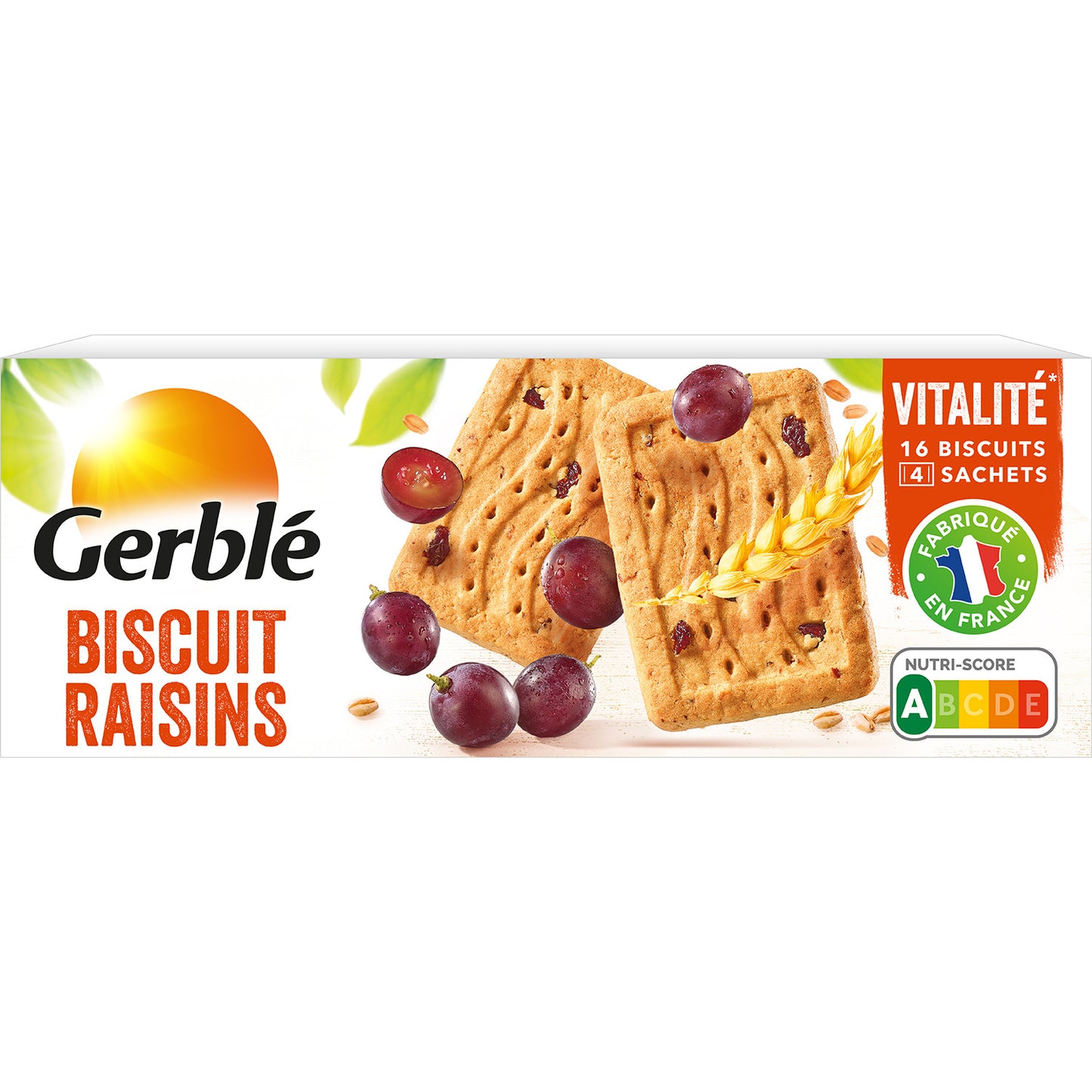 Gerblé Keks mit Traubengeschmack