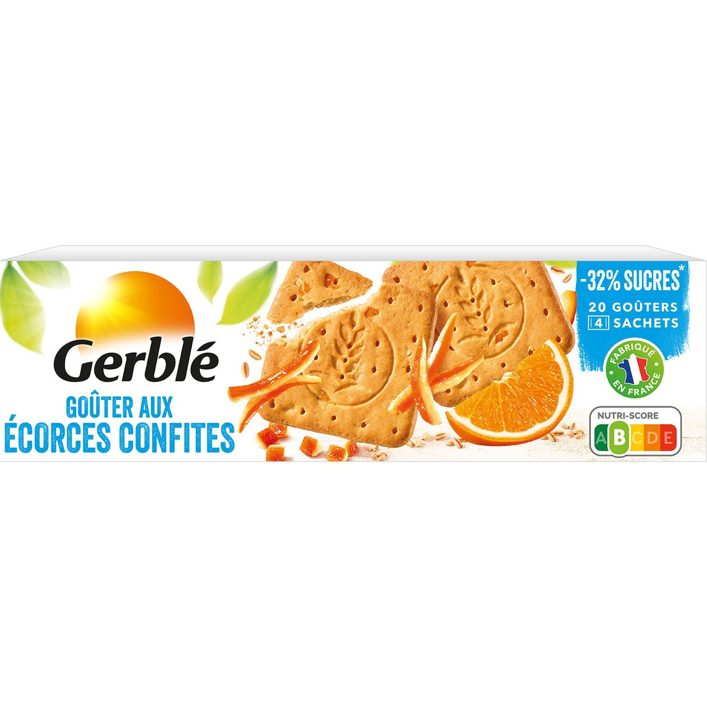Kandierte Rinden-Snack-Kekse Gerblé