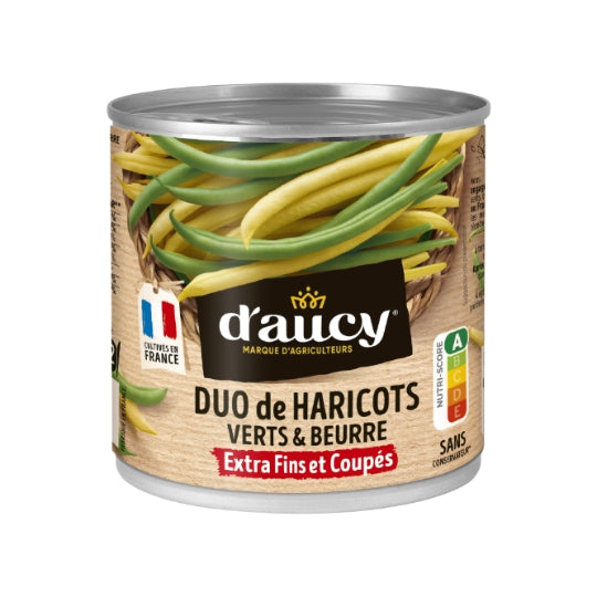 Duo Green & Butter Beans D'Aucy