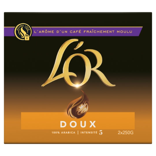 Milder gemahlener Kaffee 100% Arabica "Doux" L'Or