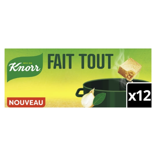 100 % Vegetable Broth "Fait Tout" Knorr