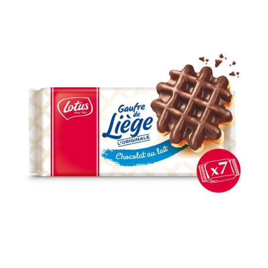 Lotus Liège Waffles With Milk Chocolate