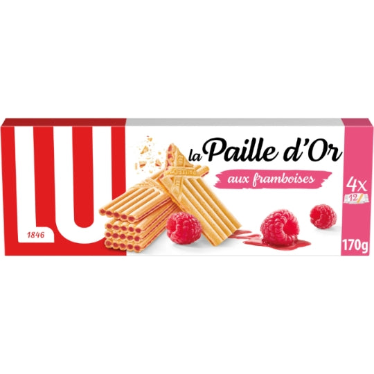 Himbeerwaffel Paille D'Or Lu