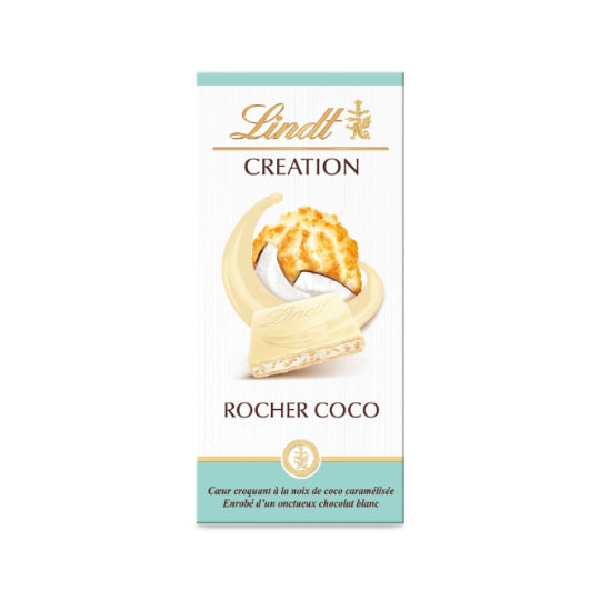 Lindt Coconut Rocher White Chocolate Bar