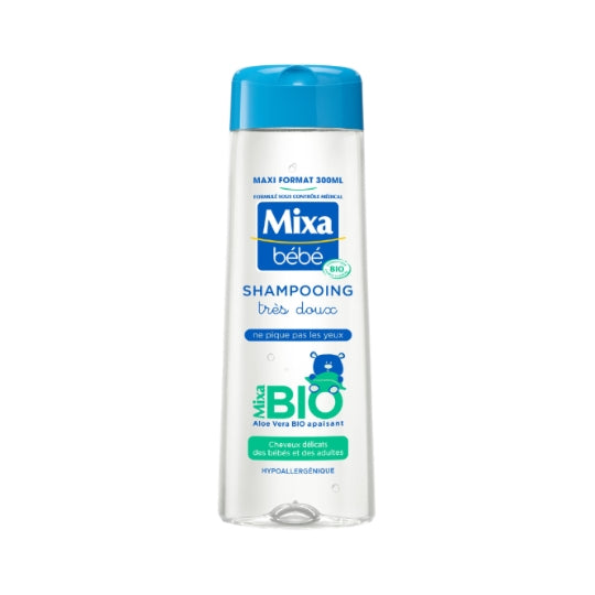 Sanftes Baby Shampoo mit Aloe Vera Mixa