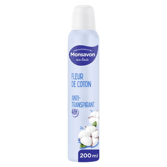 Milk & Cotton Deodorant Monsavon