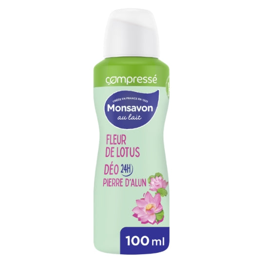 Lotusblüte & Milch Komprimiertes Deo Monsavon