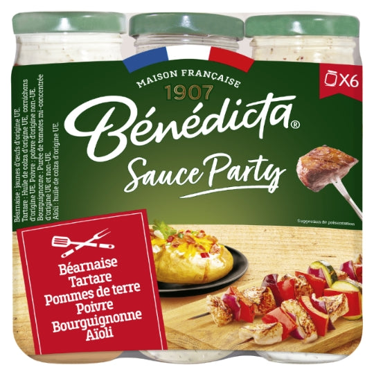 6 X französische Saucen Benedicta
