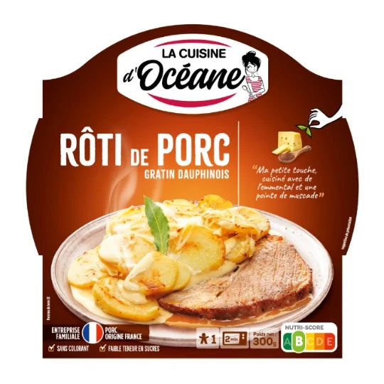 Schweinebraten & Kartoffelgratin La Cuisine D'Océane