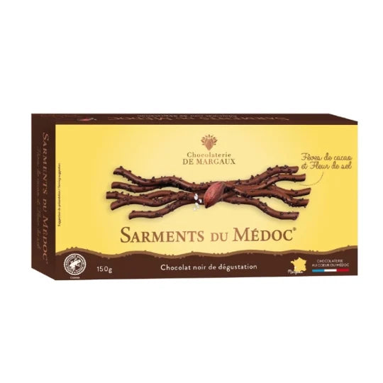 Zartbitterschokolade & Fleur de Sel Sarments Du Médoc Chocolaterie De Margaux (Cémoi)