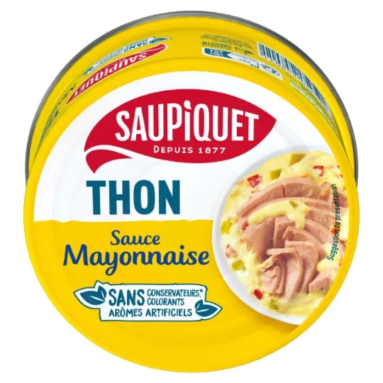 Thunfisch mit Mayonnaise Sauce Saupiquet