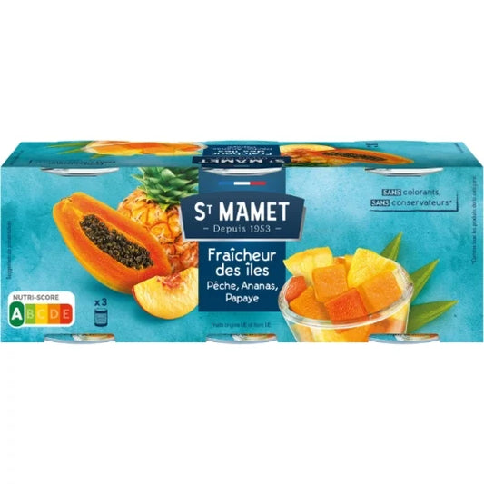 "Island" Fruits In Syrup St-Mamet