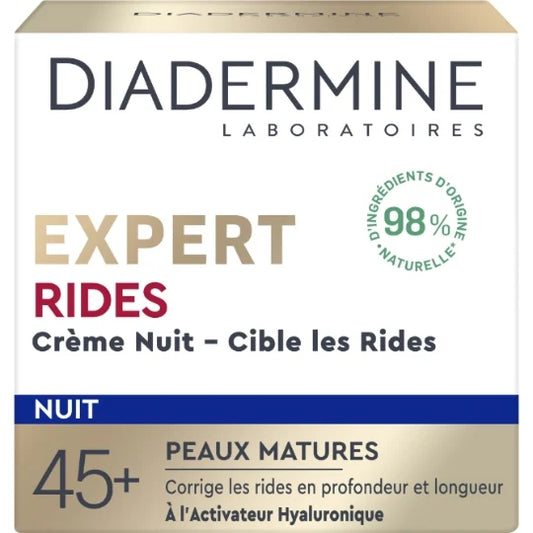 Anti-Aging Nacht / Aufpolsternde Pflege Diadermine