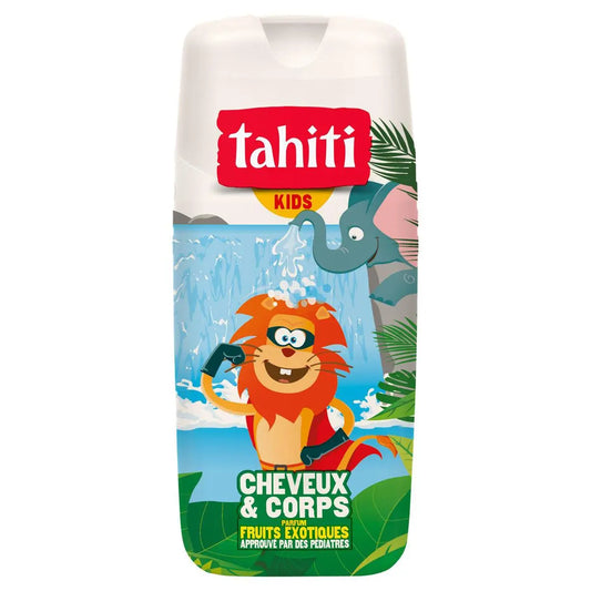 Children's Shower Gel for Body and Hair, Exotic Fruits Tahiti