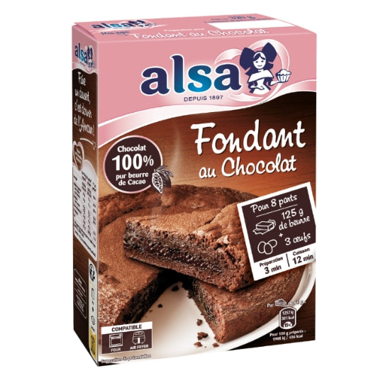 Alsa Fondant Schokoladenkuchen-Mischung