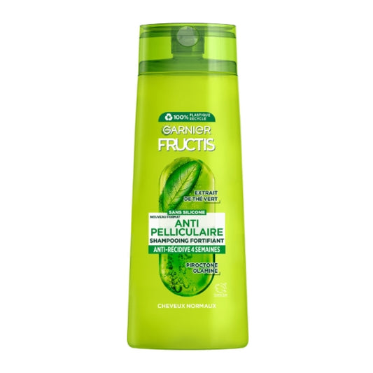 Anti-dandruff shampoo for normal hair with green tea extract Fructis Garnier