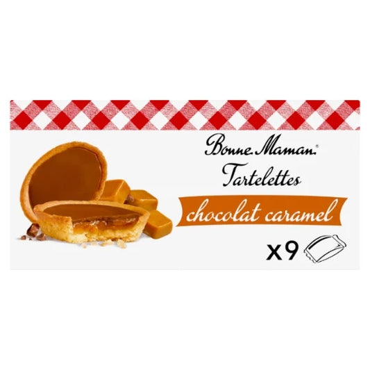 Chocolate & Caramel Tartlets Bonne Maman