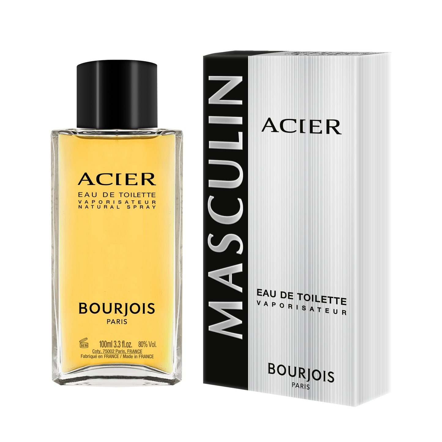 Herren Eau de Toilette „Acier“ Bourjois