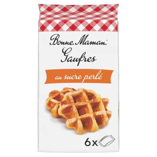 Waffeln mit Hagelzucker Bonne Maman