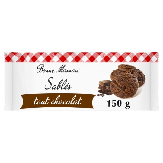Schokoladen-Shortbread-Kekse Bonne Maman