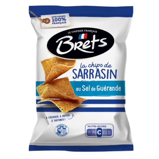 Buchweizen-Crisps mit Guérande-Salz Bret's