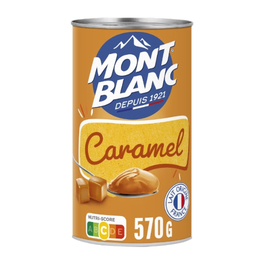 Caramel Dessert Cream Mont-Blanc