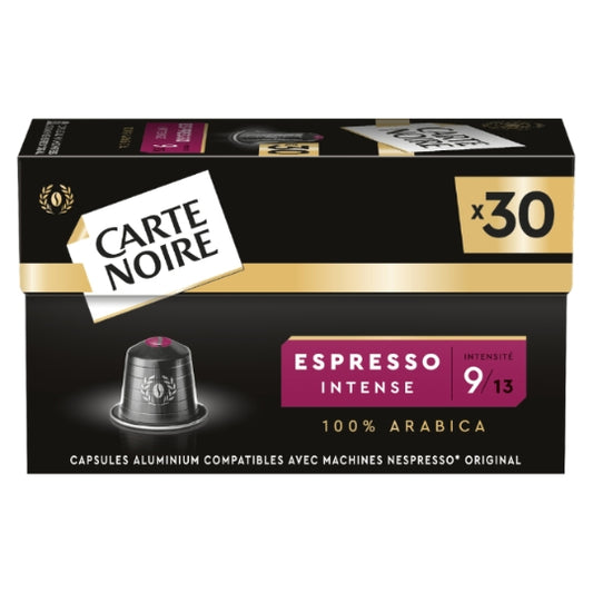 Carte Noire Coffee Capsules Compatible Nespresso Espresso Intense 9
