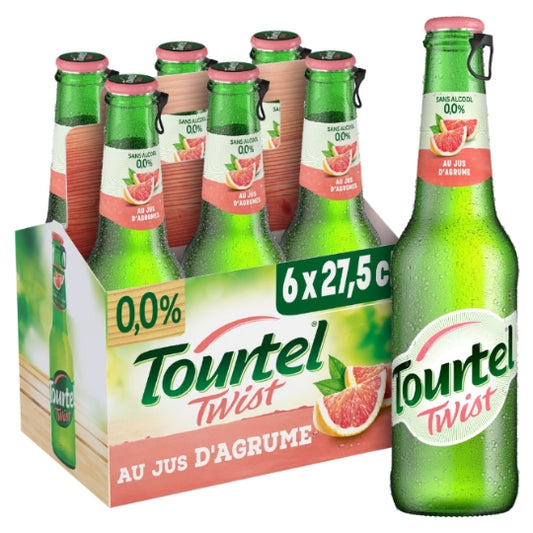 Citrus Flavored Alcohol-Free Beer Tourtel Twist