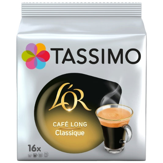 Coffee Pods Classic Long Coffee Tassimo L'or