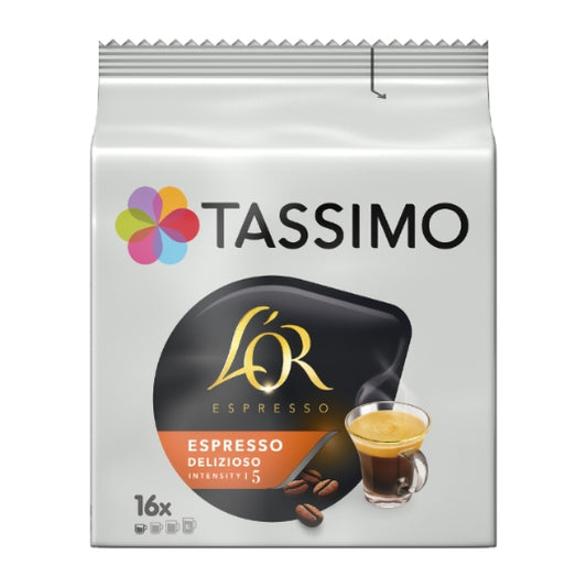 Coffee Pods Delizioso Tassimo L'or