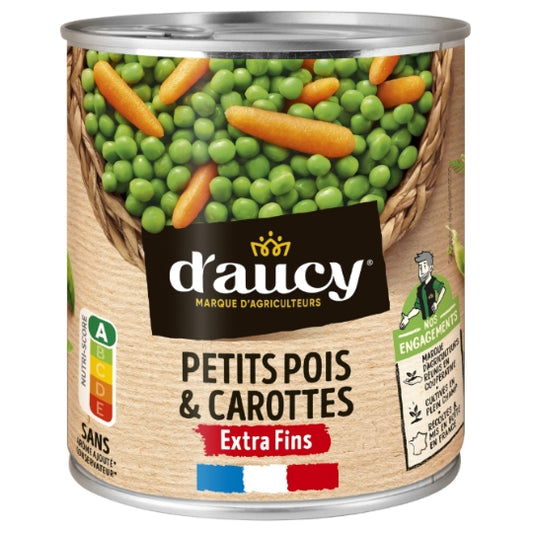Extra Fine Peas & Carots D'Aucy XL