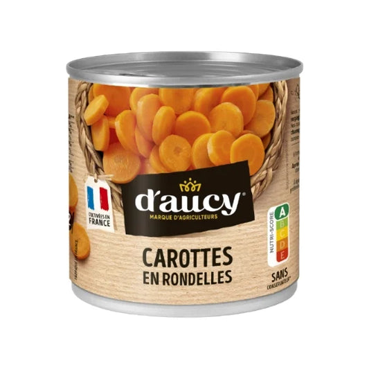 Sliced Carots D'Aucy