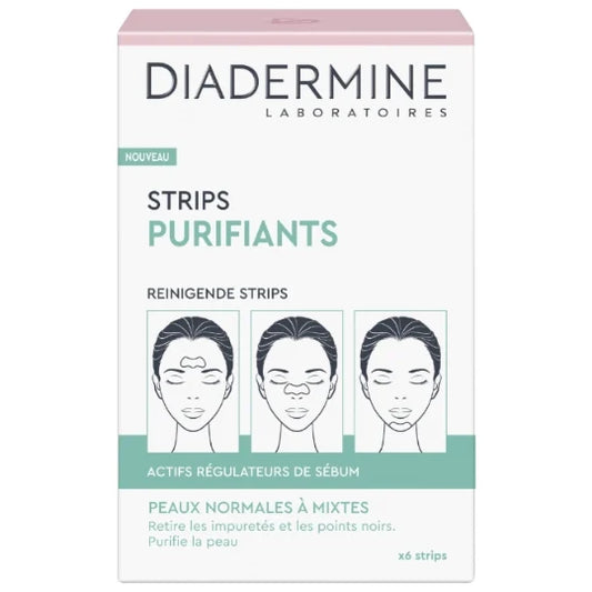 Reinigende Stirn-/Nasen-/Kinn-Pflaster Diadermine