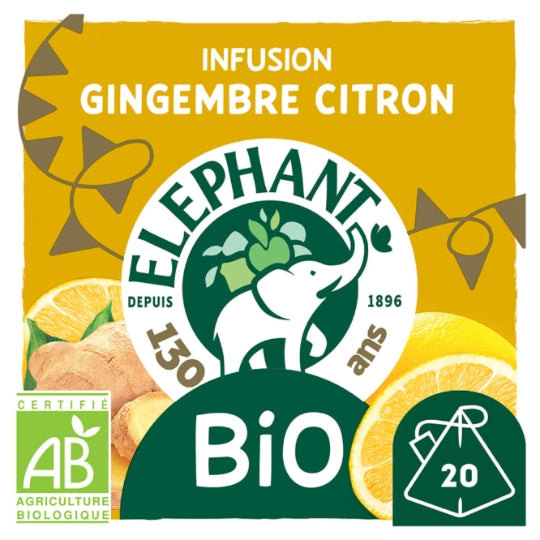 Ingwer-Zitronen-Aufguss Elefant