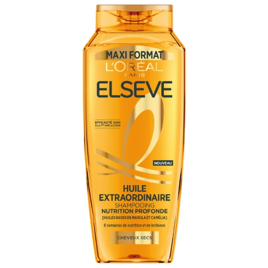 Ultra Light Nutrition Shampoo For Dry Hair Extraordinary Coconut Oil Elseve - L'Oréal