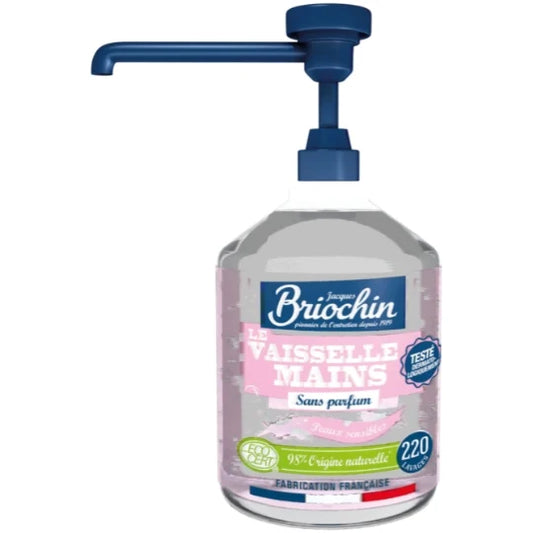 Ecocert-certified dishwashing and hand liquid, for sensitive skin Briochin