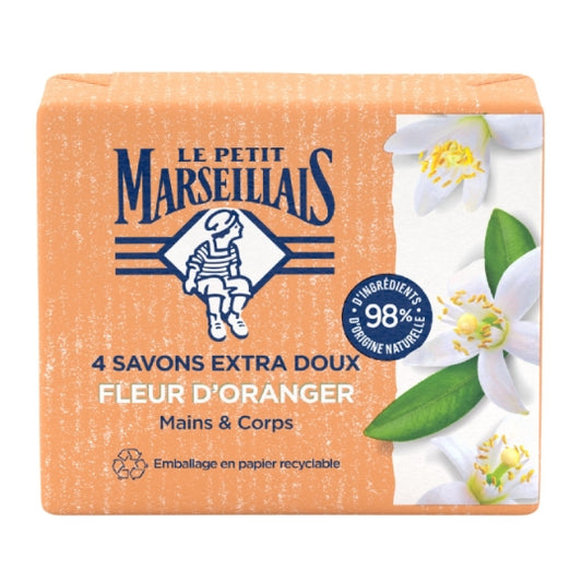 Extra Gentle Hand & Body Soap Orange Blossom Le Petit Marseillais