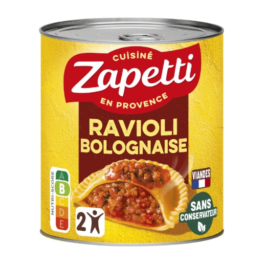 Bolognaise Ravioli Zapetti