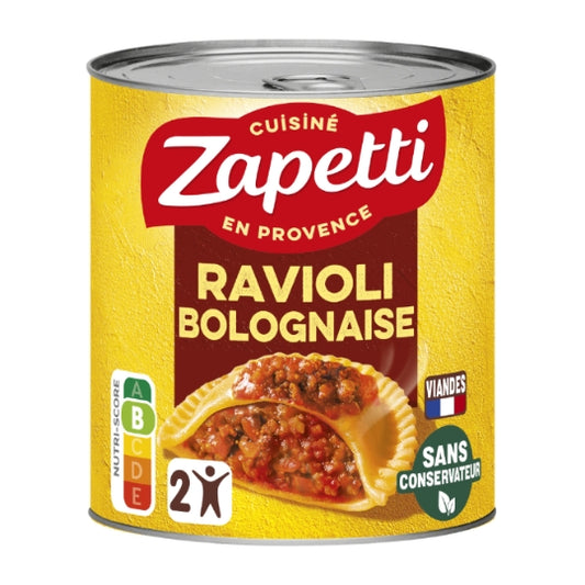 Bolognaise Ravioli Zapetti
